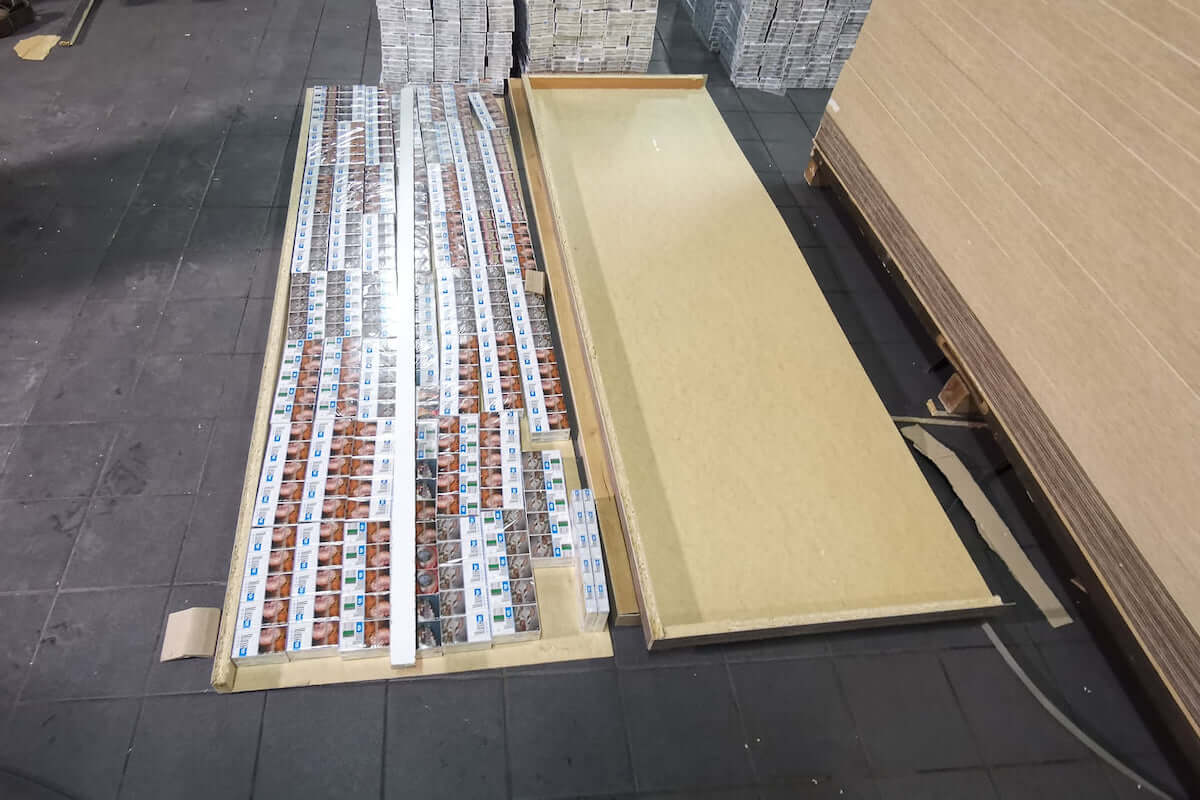 In Lithuania, the smuggling of Belarusian cigarettes worth €300 thousand was detained again