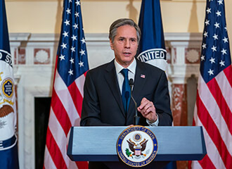 Блинкен: «Мы поддерживаем беларусский народ сегодня и каждый день»