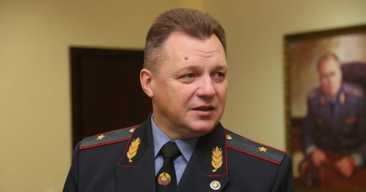 Старшыня МНС: Пры ўвядзеннi надзвычайнага становішча супрацоўнікі могуць выкарыстоўваць зброю супраць беларусаў