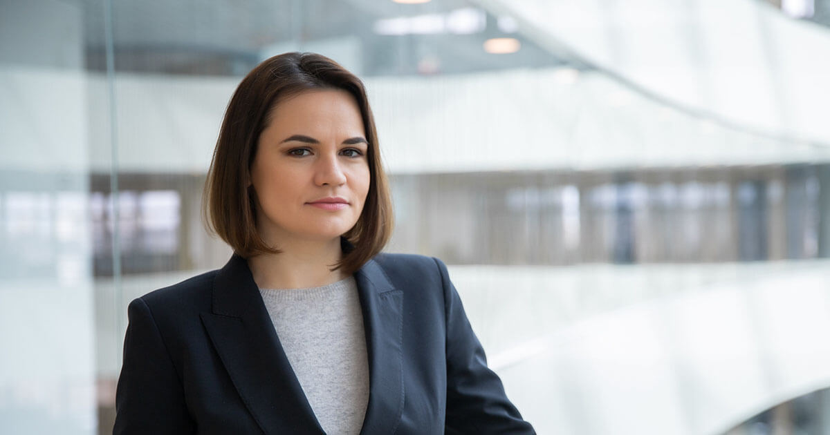 Ціханоўская на адкрыцці айці-хаба пра тое, якой павінна быць IT-сфера Беларусі