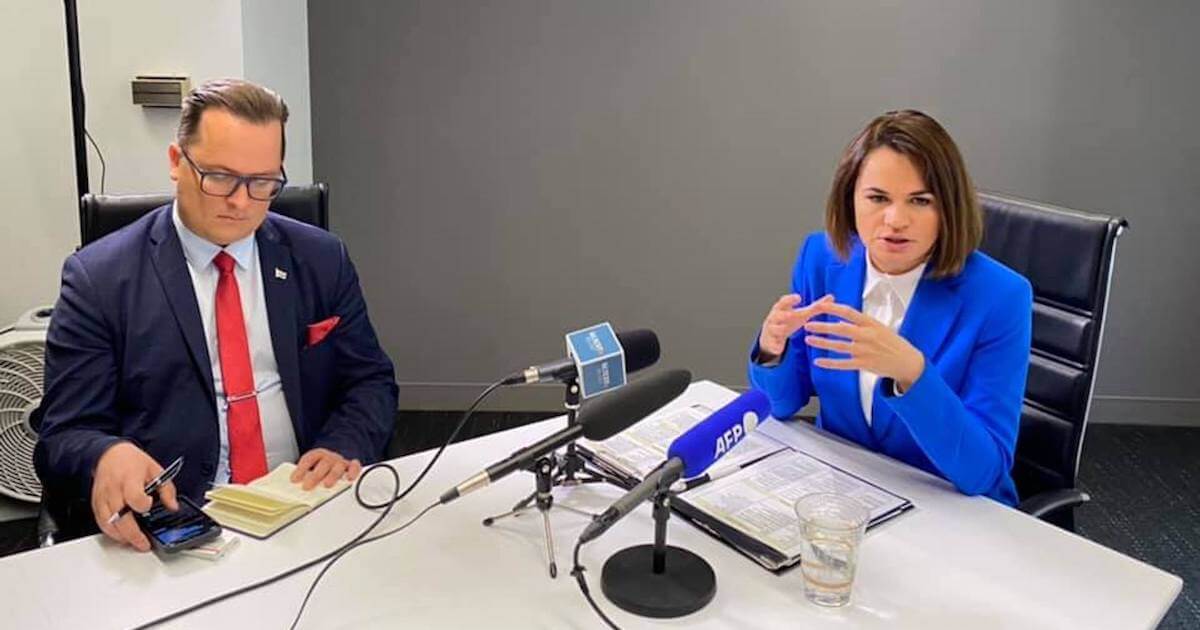 Франак Вячорка предложил властям Польши и Литвы отреагировать на эскалацию Беларуси