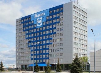 Preparation for the siege? Metal spikes are placed at the entrance of Grodno Azot