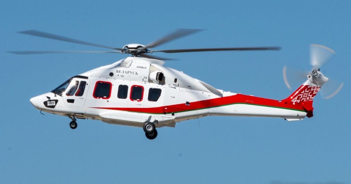 Лукашэнка хацеў купіць верталёт за $17 мільёнаў, але вытворца адмовіўся