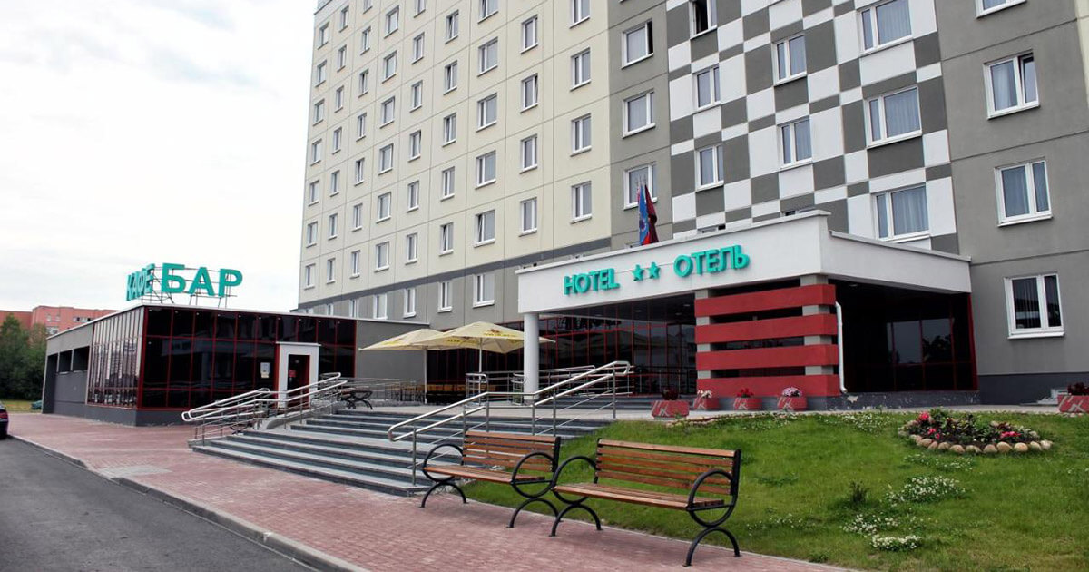 Мінскі гатэль, куды прыбываюць мігранты, пасля нашай публікацыі пачалі ахоўваць