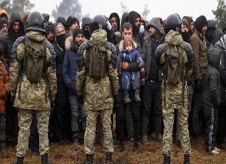 Мигранты на беларусско-польской границе. День 9. Онлайн