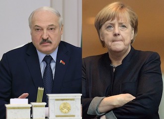 Меркель и Лукашенко обсудили по телефону ситуацию с мигрантами на границе