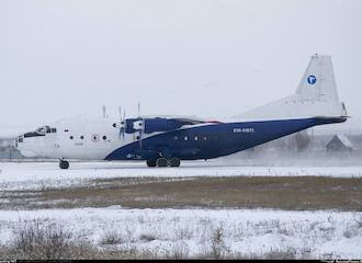 Belarusian cargo plane crashed with 7 people on board in Russia
