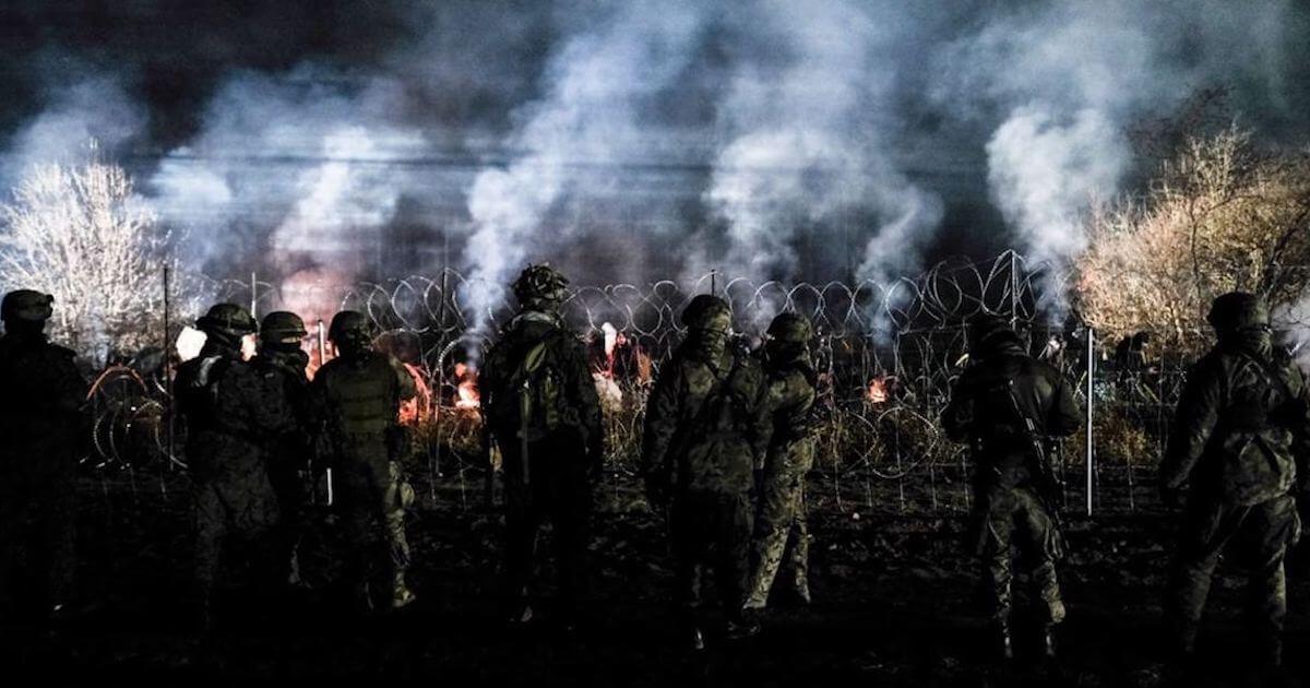 Мигранты на беларусско-польской границе. Вторник