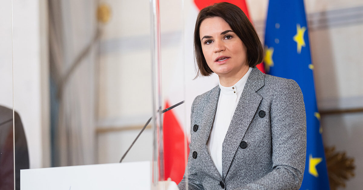 Светлана Тихановская отправилась в Чехию, чтобы добиться исключения простых беларусов из закона об ответственности режима Лукашенко за войну в Украине