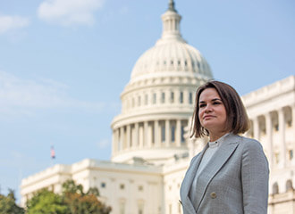 «Диктаторов нельзя перевоспитать». Светлана Тихановская выступила на Саммите за демократию