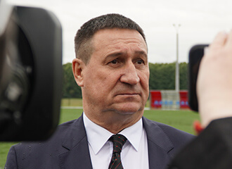 Vladimir Bazanov, the Head of the Belarusian Football Federation, was detained in the Czech Republic