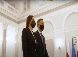 Прэзідэнт Польшчы заклікаў да салідарнасці з Беларуссю