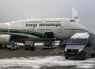Рэйсы з Багдаду ў Мінск вяртаюцца на пастаяннай аснове