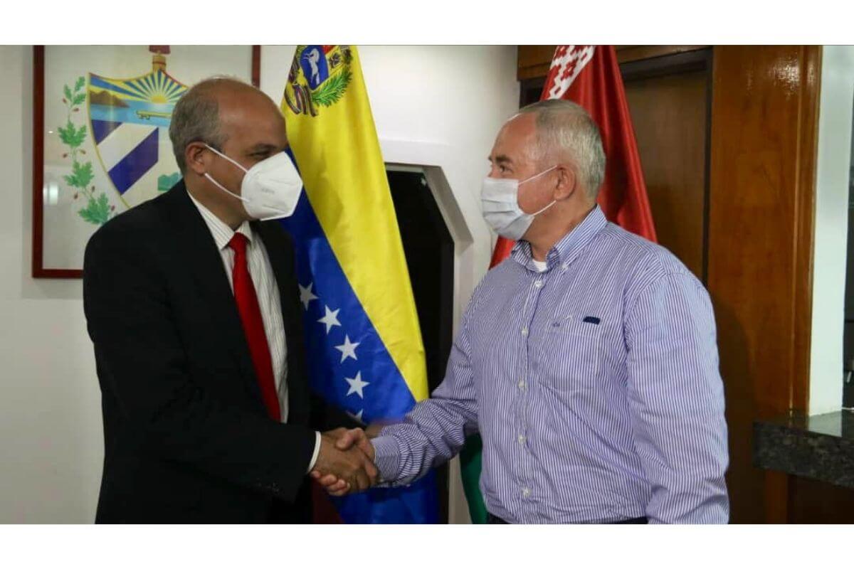 Sheiman visits Venezuela, but state media are silent