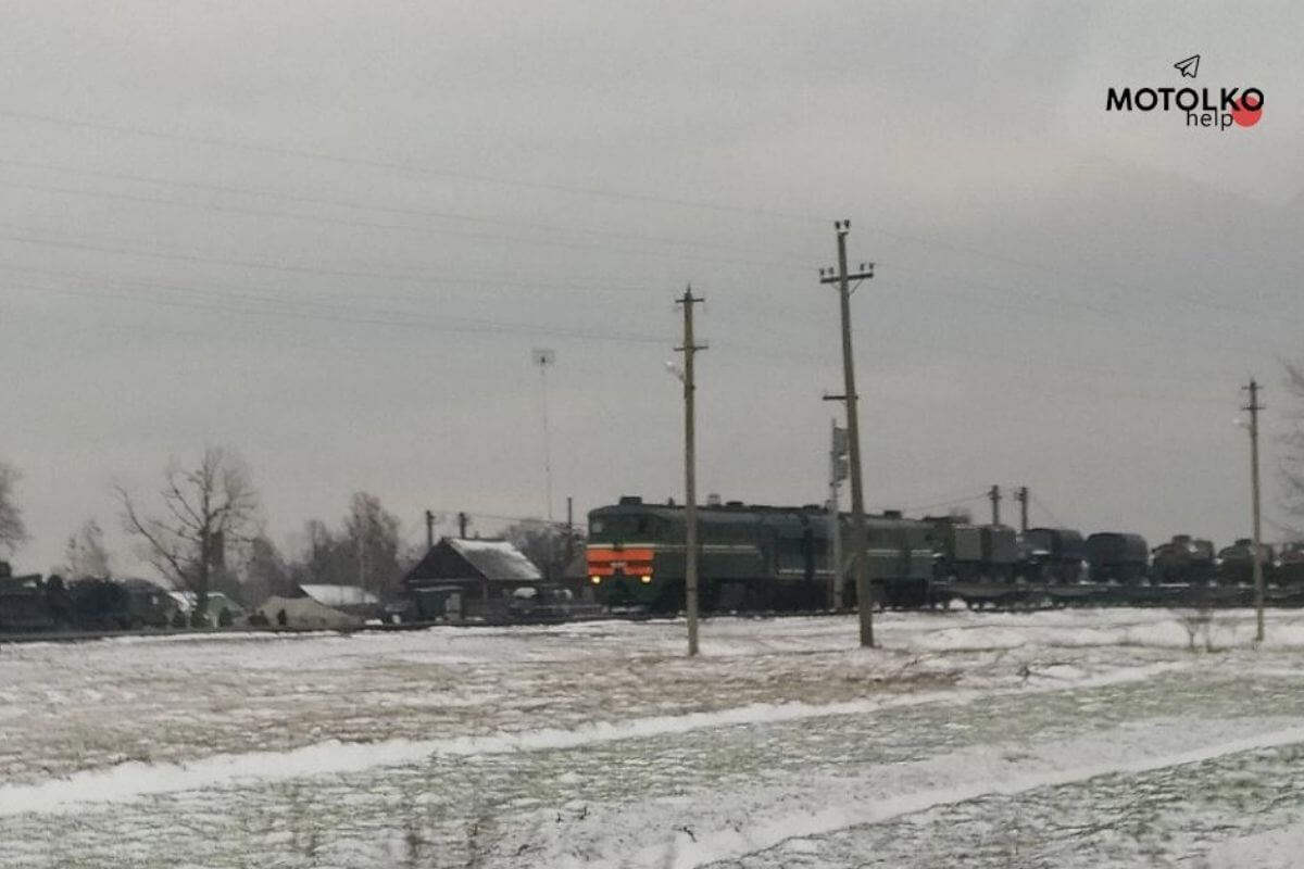 Military equipment is spotted throughout Belarus, but not where the drills are planned to be conducted