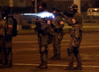 FIDH published a report on the use of weapons during the protests in Belarus