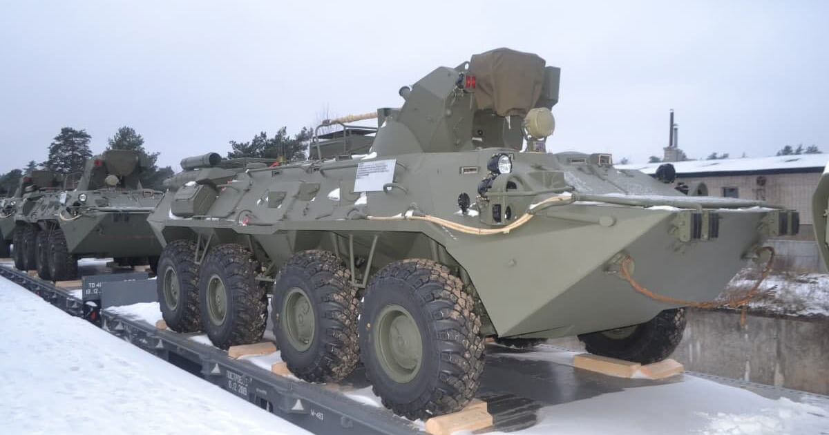 The Ministry of Defense of Russia: the first units of Russian troops arrived in Belarus