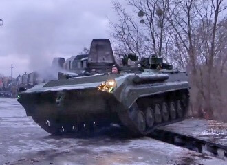 The Ministry of Defense shows the arrival of Russian troops in Belarus
