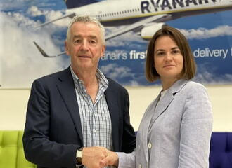 Tsikhanouskaya urged the head of the Ryanair to support the demand to continue investigation