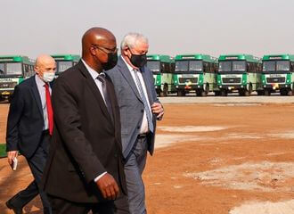 Беларусская делегация во главе с Пархомчиком совершила визит в Того на самолёте «оружейного барона» Зингмана