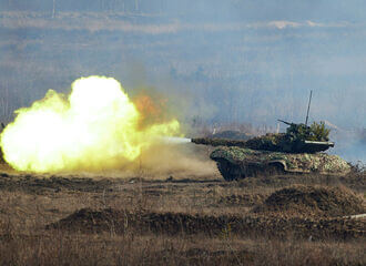 Belarusian military attaché participated in the Day of Honorary Guests at the exercise in Ukraine
