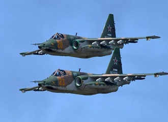 Russian Su-25SM completed relocation to Belarusian airfields