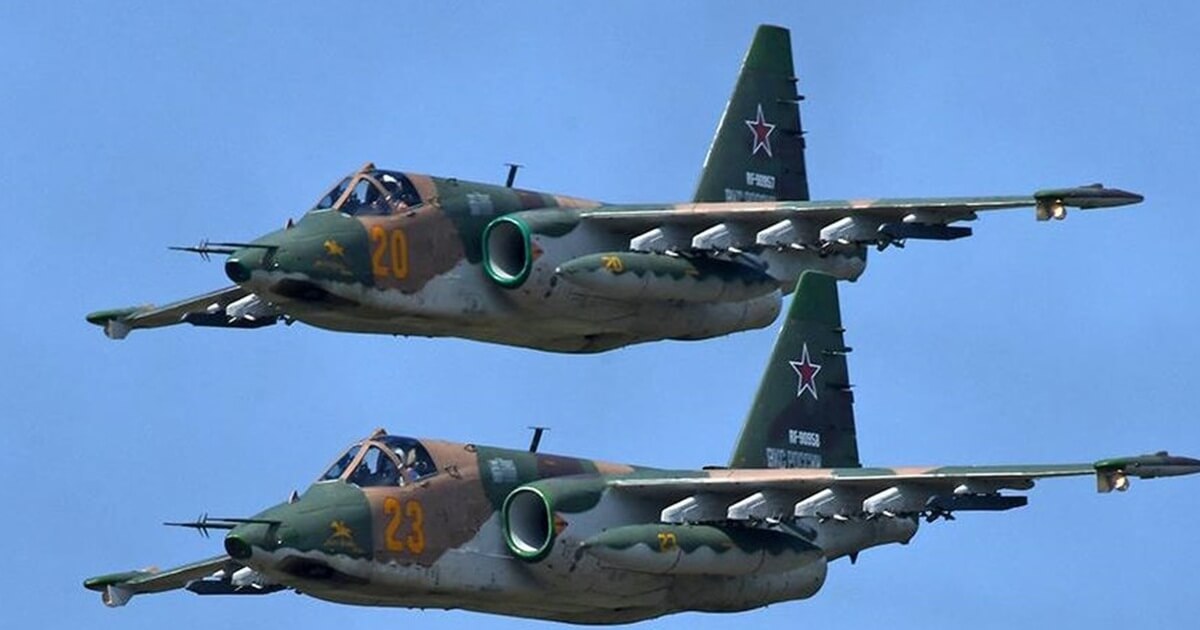 Russian Su-25SM completed relocation to Belarusian airfields