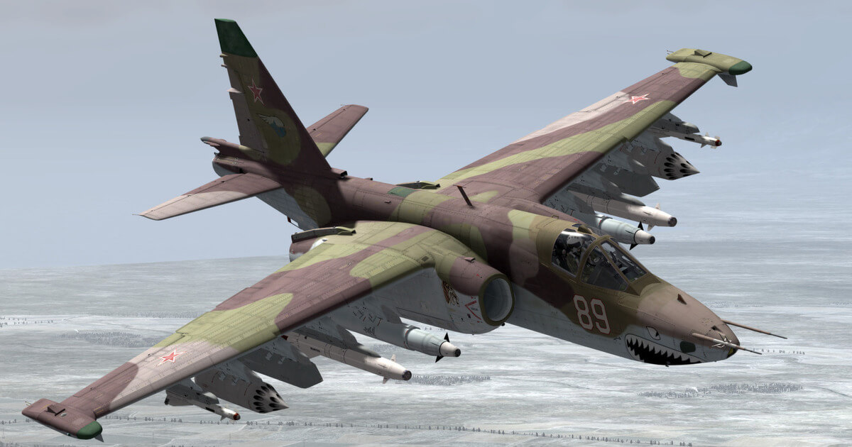 Images of Russian Su-25 and S-400 near Luninets appeared on the Internet