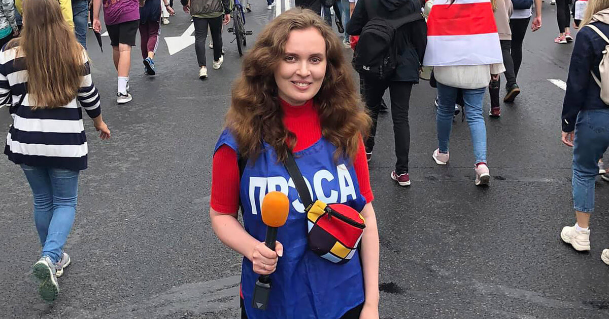 Журналистку «Белсата» Катерину Андрееву осудили на 8 лет колонии