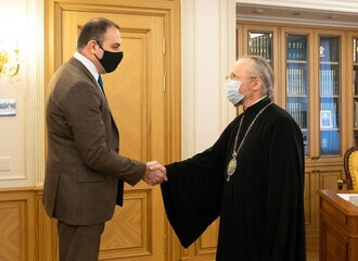 Metropolitan Veniamin met with U.S. Chargé d’Affaires a.i.