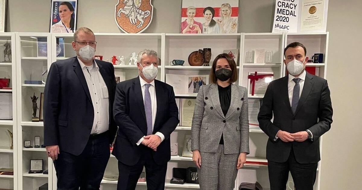 Бундестаг не признает «референдум» законным: Тихановская встретилась с депутатами Бундестага