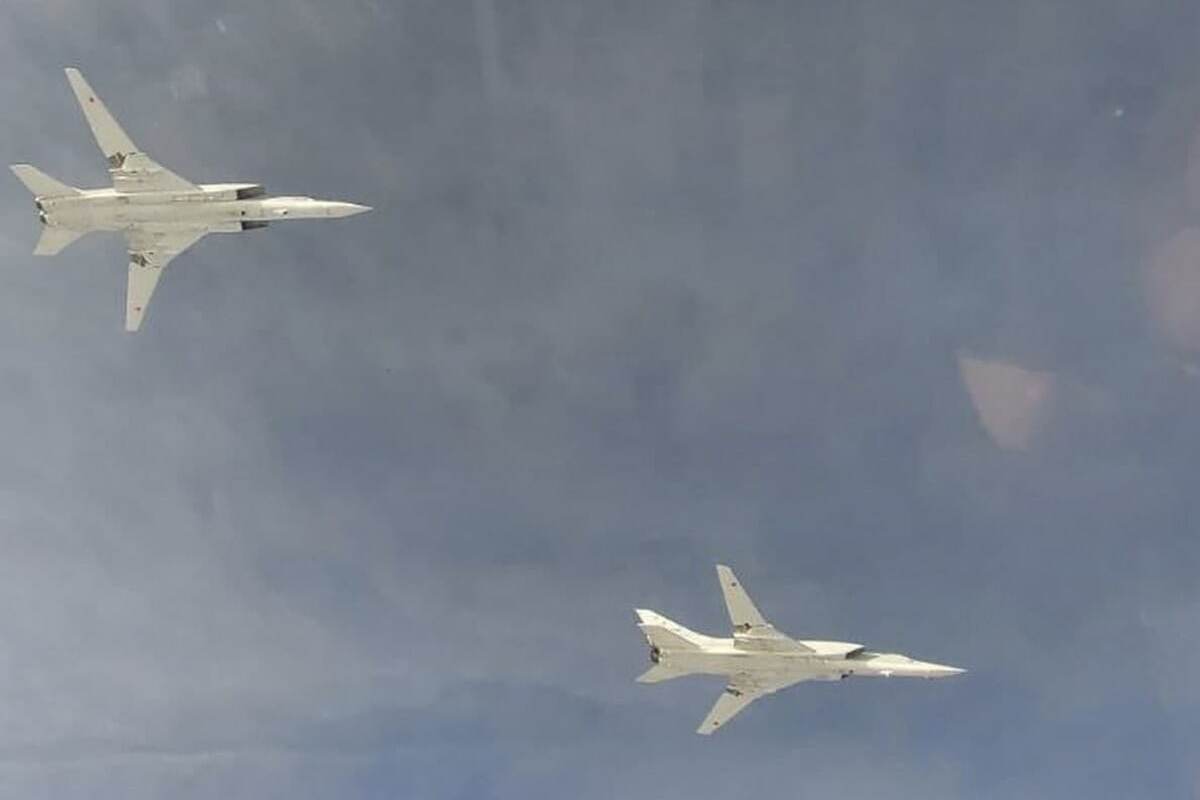 Russian bombers patrol Belarusian airspace