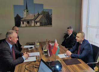 Belarus and Latvia hold a meeting on arms control