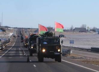 Belarusian communication units return to their permanent deployment points