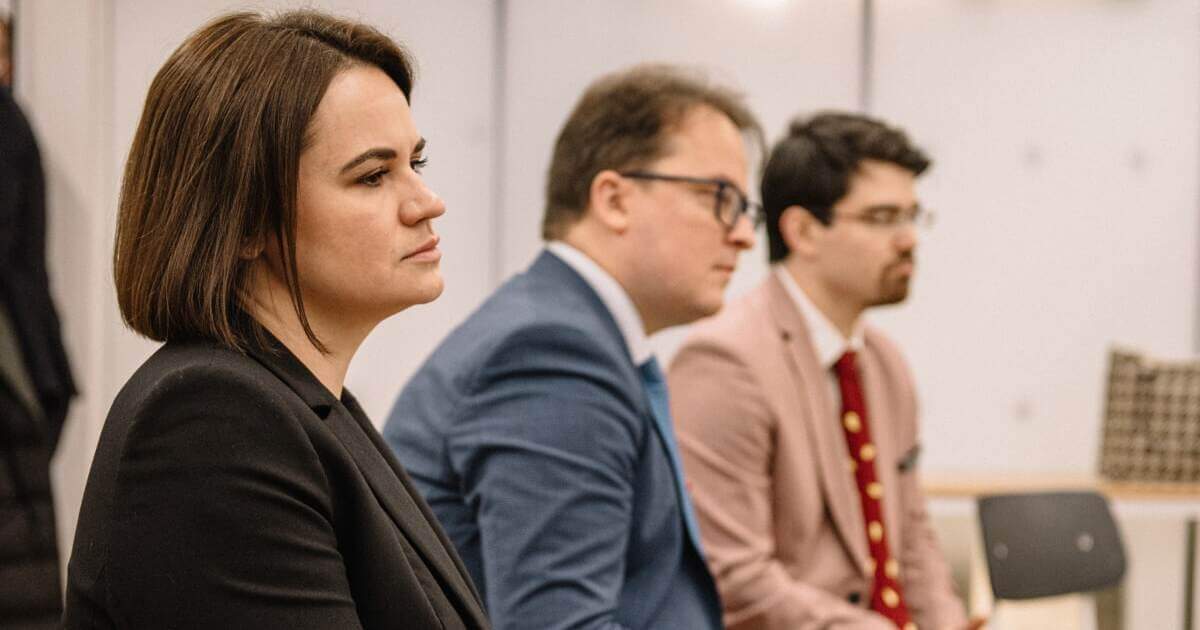 Tsikhanouskaya’s Office issued a demand for the withdrawal of Russian troops from Belarus