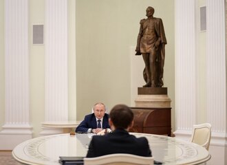 Putin and Macron discussed the withdrawal of Russian troops from the territory of Belarus