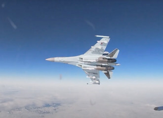 Russian fighter jets «intercepted» a Belarusian one during exercise
