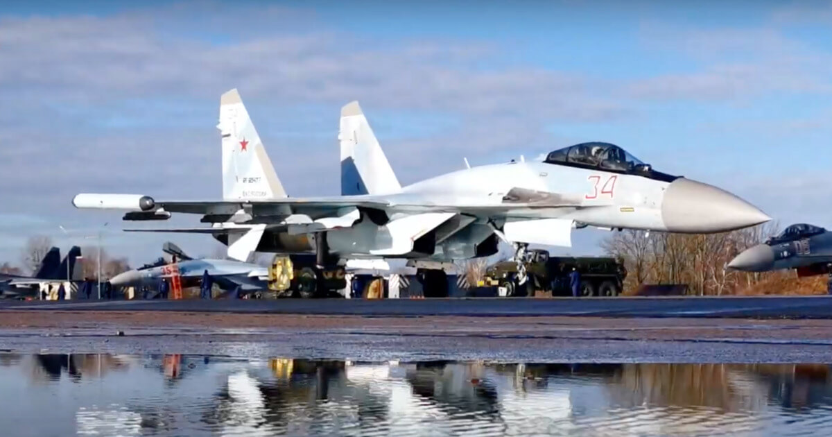 Russian Tu-22M3 bombed during the «Union Resolve» exercise