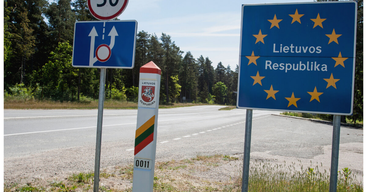 Движение на двух погранпереходах с Литвой и Латвией будет ограничено