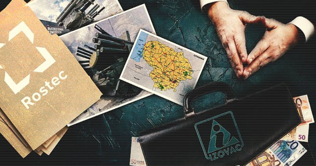 Литовская «дочка» беларусской Izovac пыталась получить от подсанкционного Ростеха €1,2 миллиона в первый день войны в Украине