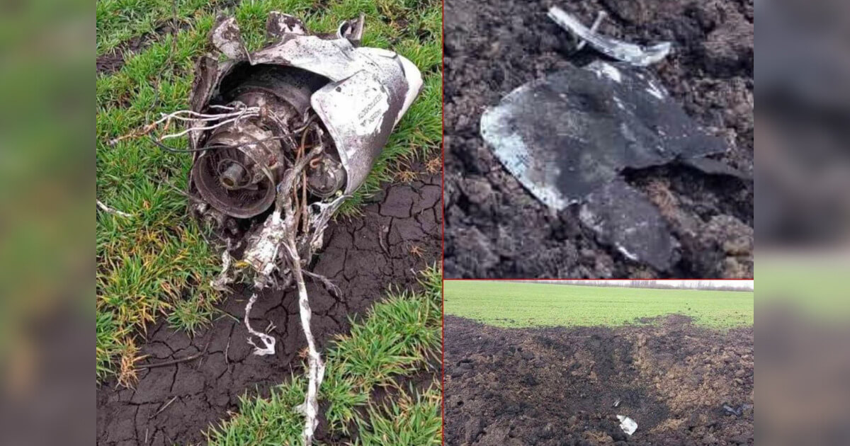 Под Давид-Городком найдены обломки крылатой ракеты