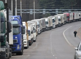 Литва, Польша, Латвия и Эстония закроют границы, но только для грузоперевозок