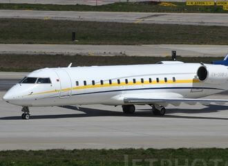 Бизнесджет правительства Лукашенко, спустя полгода простоя, прошёл ТО в сервисном центре канадской компании