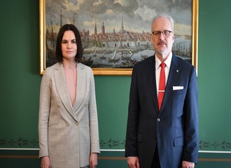 Прэзідэнт Латвіі: Латвія падтрымлівае імкненне беларускага народу стаць часткай еўрапейскага і дэмакратычнага свету