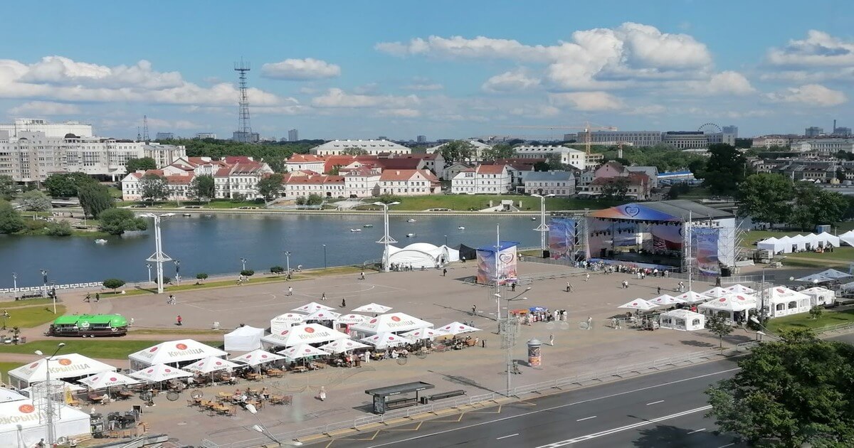 На Немиге сегодня концерт артистов «кремлевского пула»