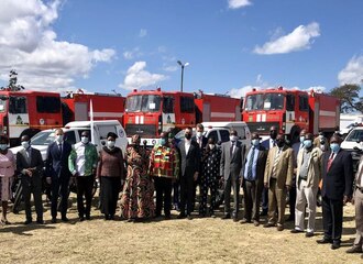 Zingman’s company wants to supply $32 million worth fire trucks produced at the Barysau plant to Zimbabwe
