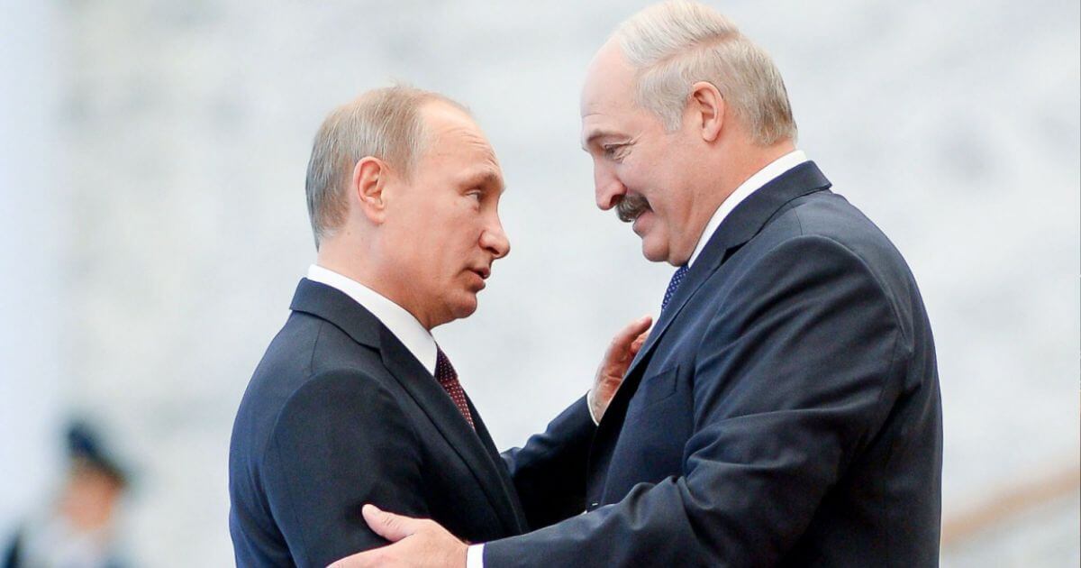 Путин сел в Минске. Подробности