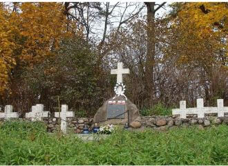 У Гродзенскай вобласці знішчылі пахаванне салдат Арміі Краёвай