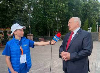 A trip of children to Belarus and an interview with Lukashenka caused a scandal in Latvia