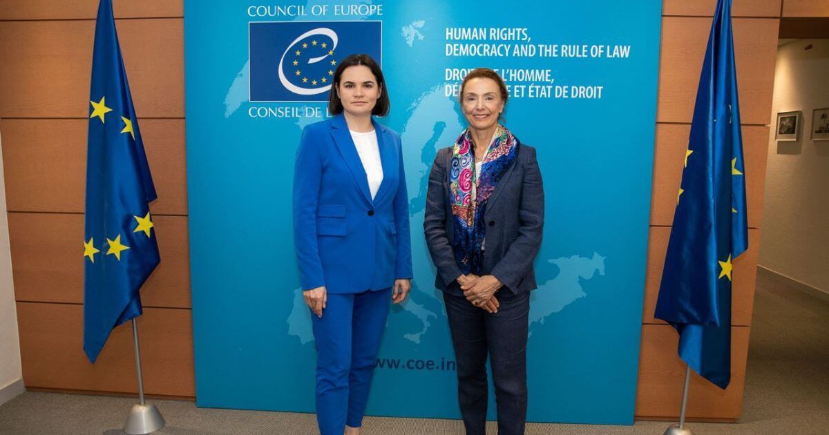 «Беларусы теперь будут иметь своих представителей при Совете Европы»: СЕ создаёт контактную группу по Беларуси